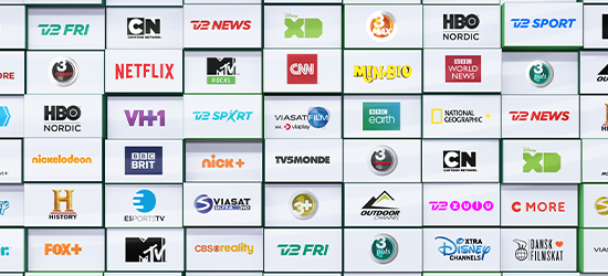 TV kanalovesigt faste TV-pakker for 2023 |